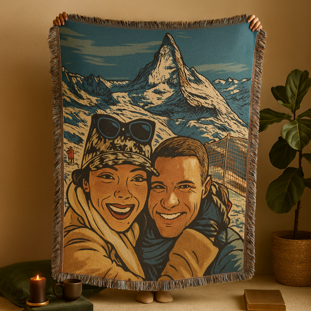 20250830 1931 luxury blanket display remix 01k3y0enkver18zandbn19chtw